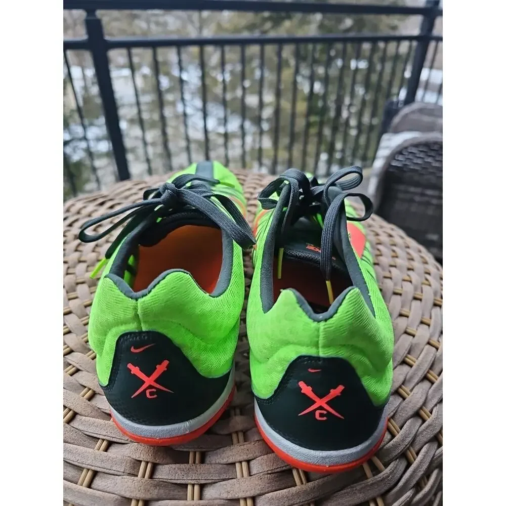 Nike Zoom Rival XC 605506-363 Lime Black Running Shoes Sneakers 11 US 45 EU Glow